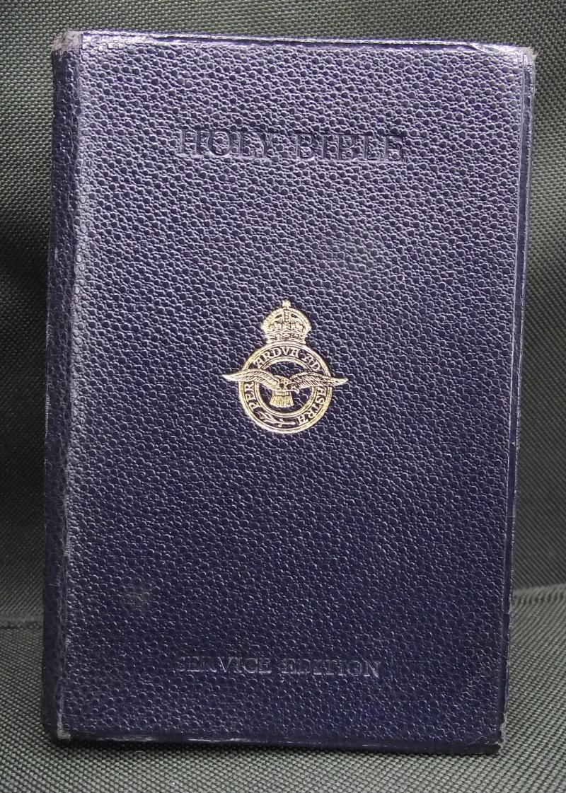 RAF Service Edition Holy Bible. Named.