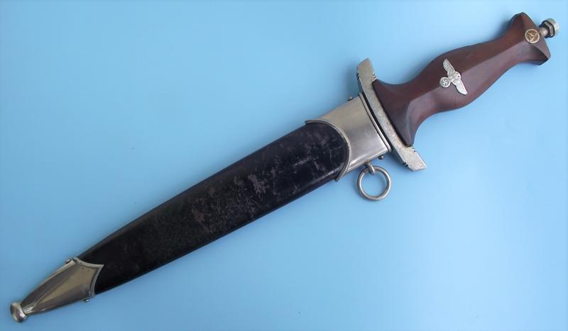 1938 Dated Transitional NSKK Dagger, J.A.Henckels- RZM, M7/10.