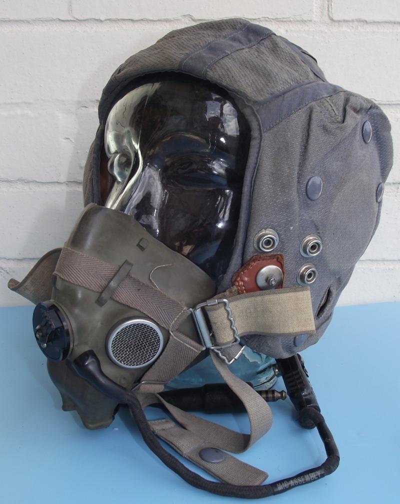 Crow Valley Militaria RAF Type G Fying Helmet And H Type 