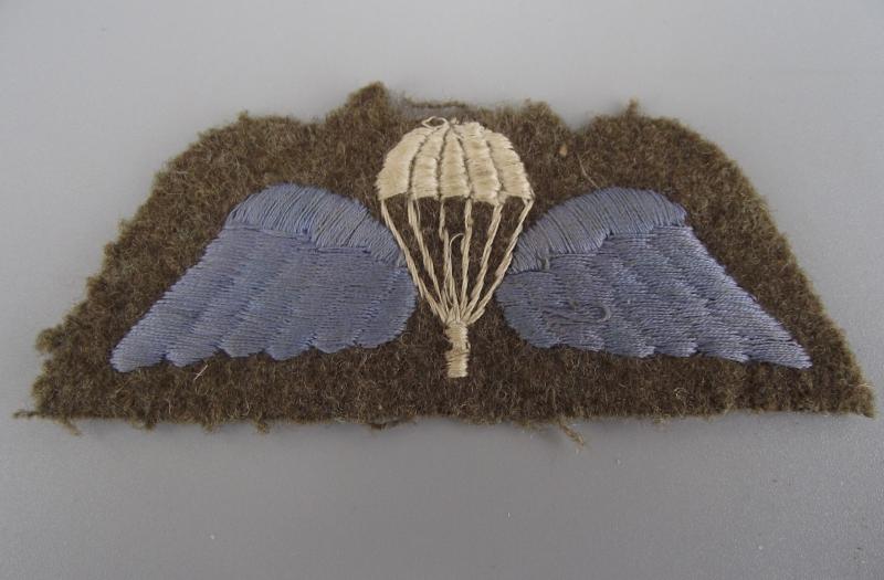 WW2 British Paratrooper Cloth Wings.