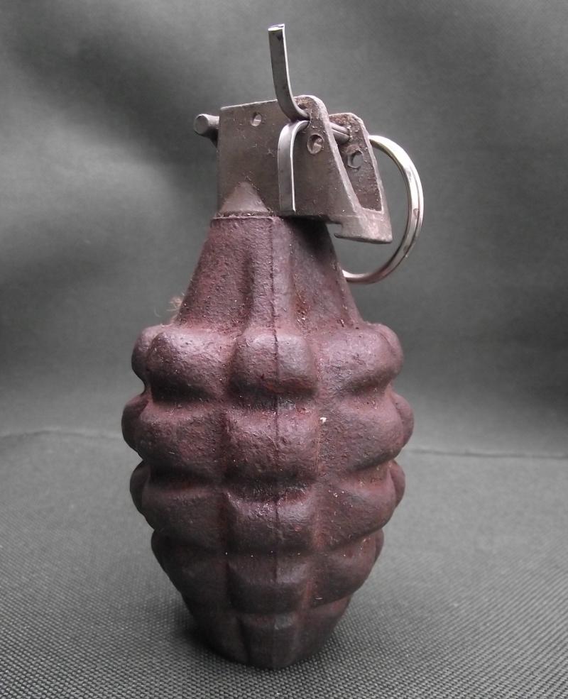 U.S. MK2 Practice Fragmentation Grenade. R-F-X.