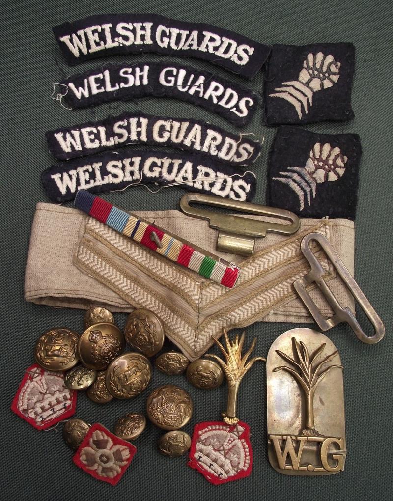 Welsh Guards Veterans Insignia Group. Grangetown, Cardiff.