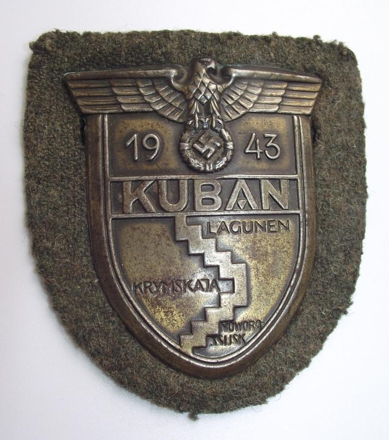 WW2 German Kuban Arm Shield.