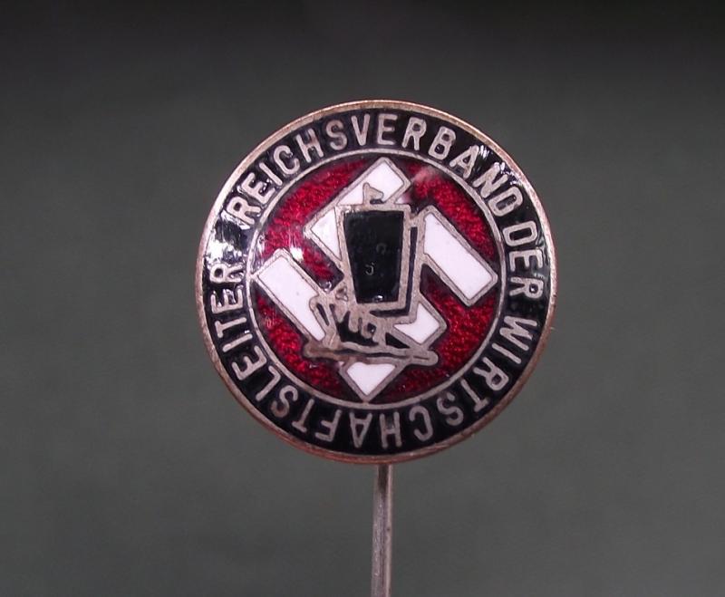 WW2 German R.V.W. Stick Pin. National Association for Economic Managers.