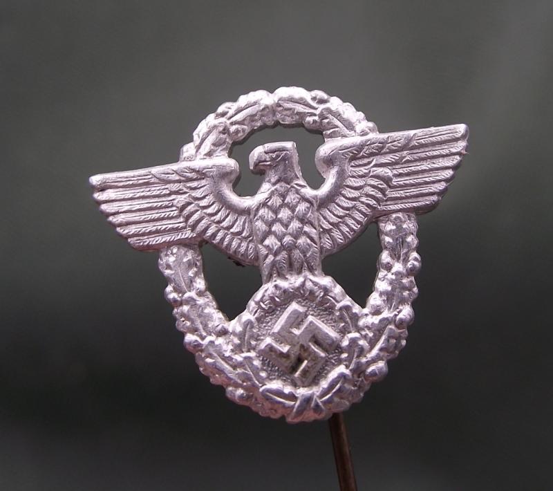 WW2 German Stick Pin. Polizei Membership.