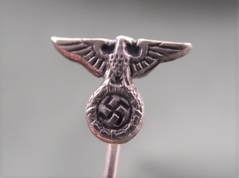 WW2 German Stick Pin. NSDAP Sympathiser. 9mm.