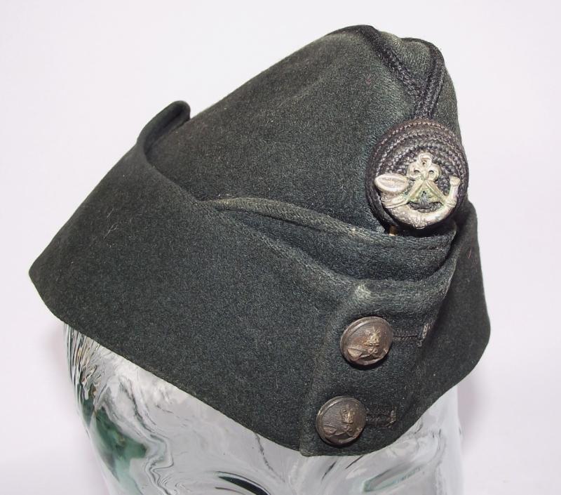 Rifle Brigade Officers Side Cap.