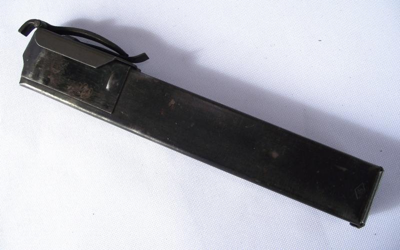 British Sten Gun Loading Tool and Magazine.