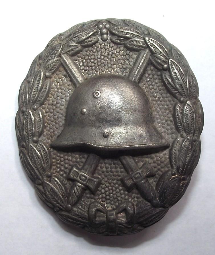 WW1 Imperial German Silver Wound Badge.