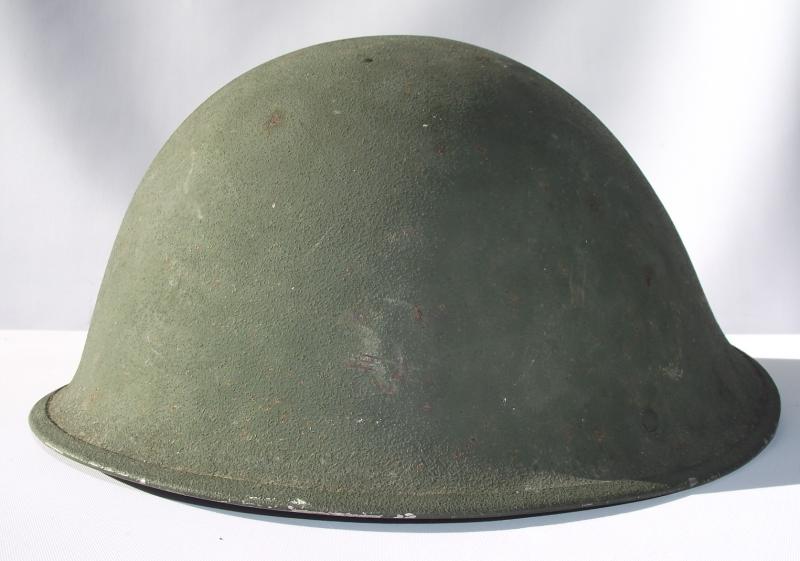 British 1945 Dated MK4 Steel Helmet.