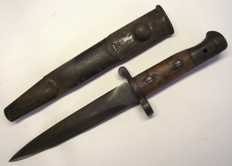 British 1903 Bayonet, Fighting Knife Conversion.