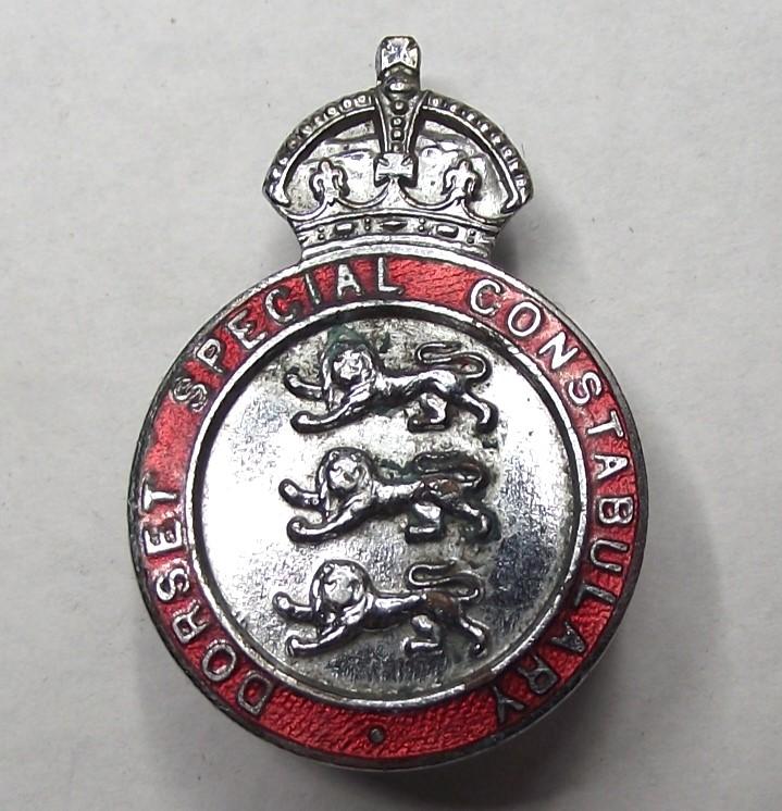 Dorset Special Constable Enamel Membership Badge.