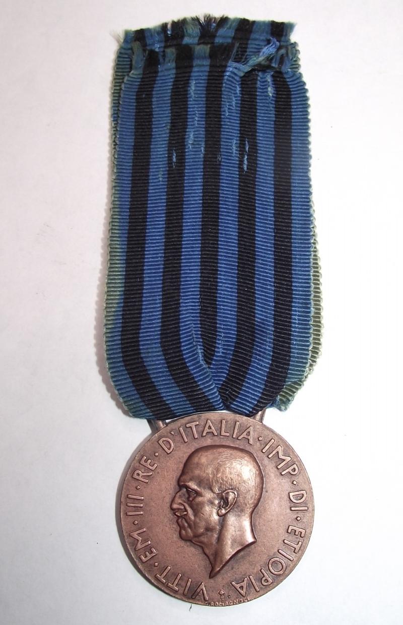 WW2 Italian Ethiopia Campaign Medal.