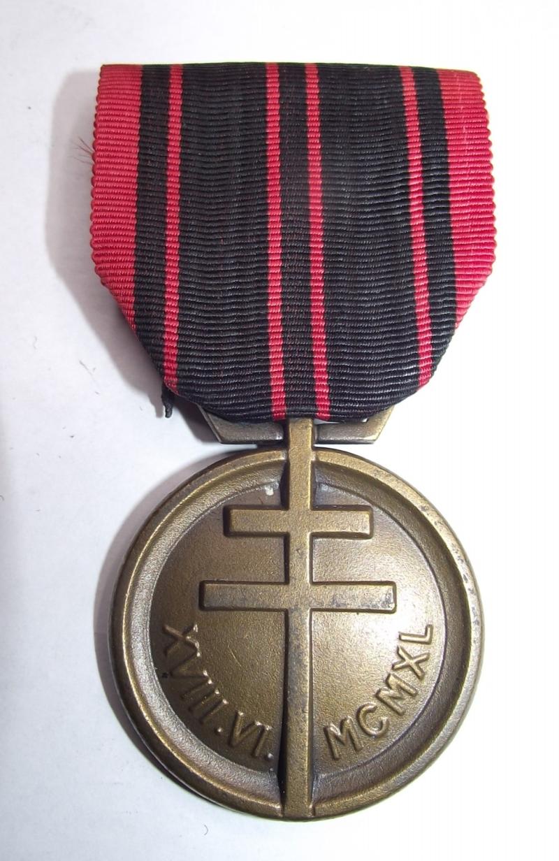 French Resistance Medal.