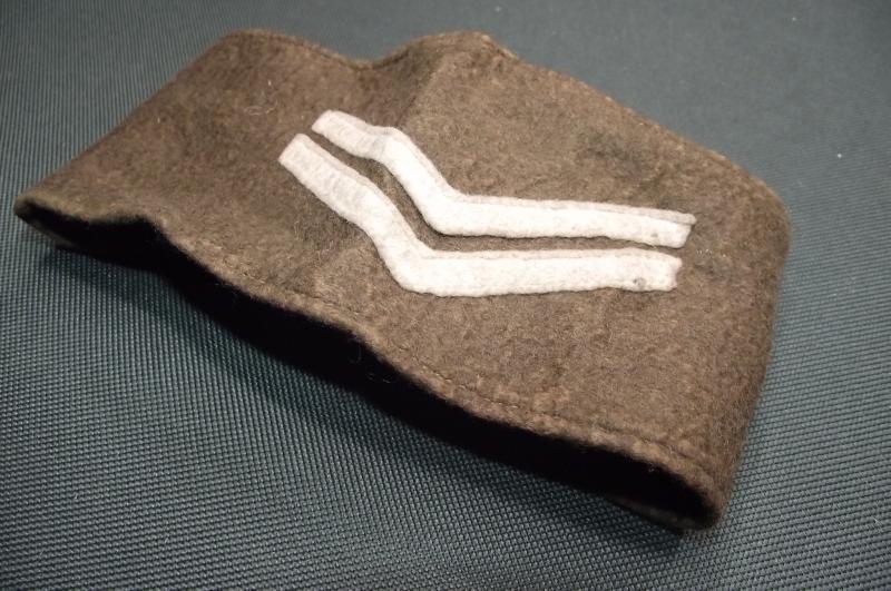 WW2 British Army Corporal Slip-on Rank Band.