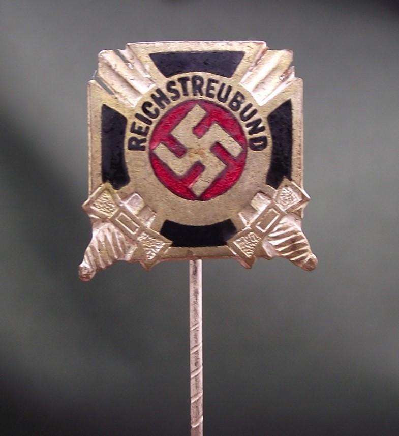 WW2 German Stick Pin. Reichstreubund Membership.