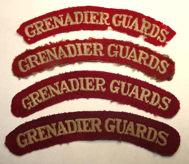 Grenadier Guards Shoulder Titles.