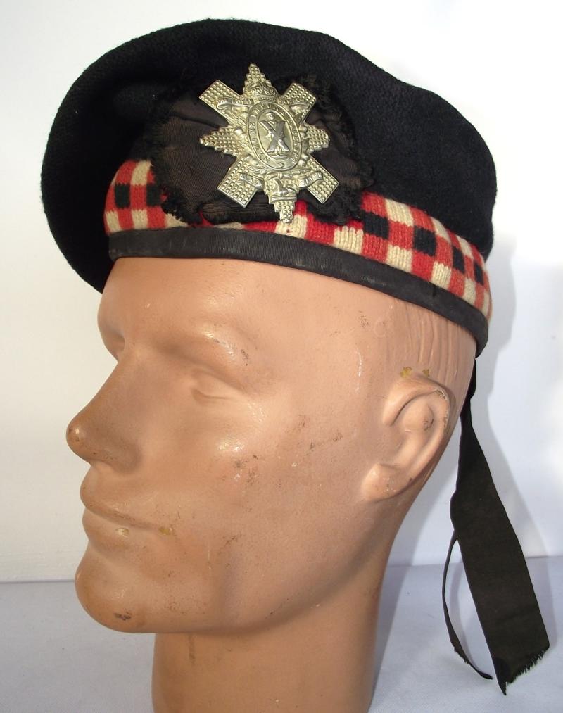 Black Watch Royal Highlanders Balmoral Bonnet.