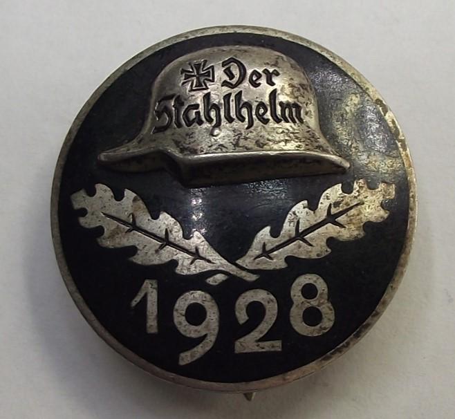 Der Stahlhelm Members Commemorative Badge. 1928.