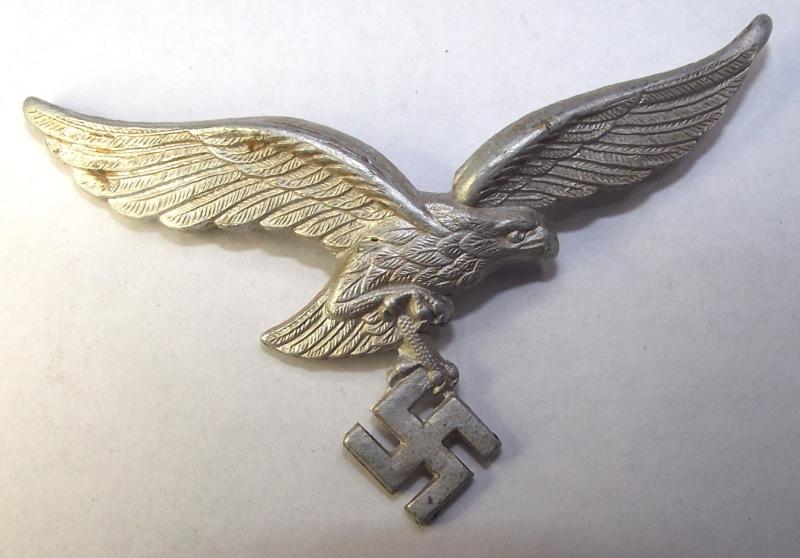 Luftwaffe Visor Cap Metal Eagle.