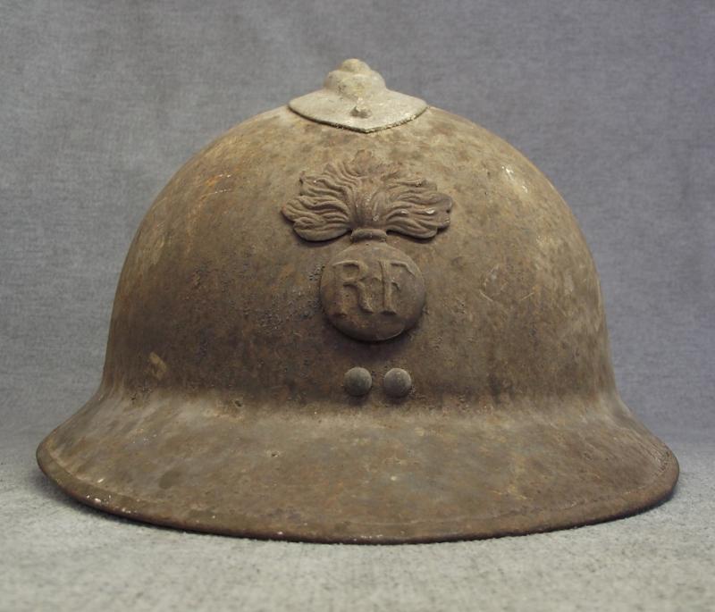 Crow Valley Militaria | WW2 French M26 Adrian Combat Helmet.