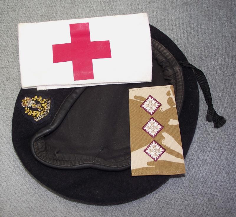 RAMC Beret and Armband.