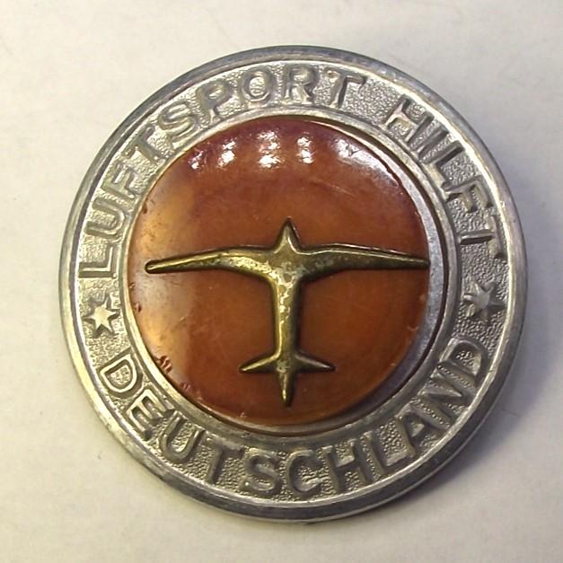 Luftsport Hilft Deutschland Event Badge.