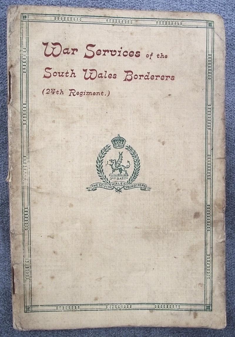 1916 Dated Booklet, War Service of the South Wales Borderers, 24th Foot.