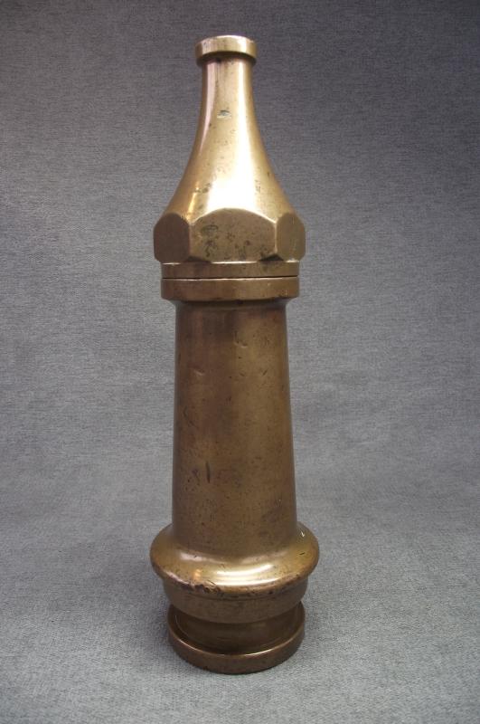 British 1941 Dated 2 inch Fire Fighting Hose Nozzle.