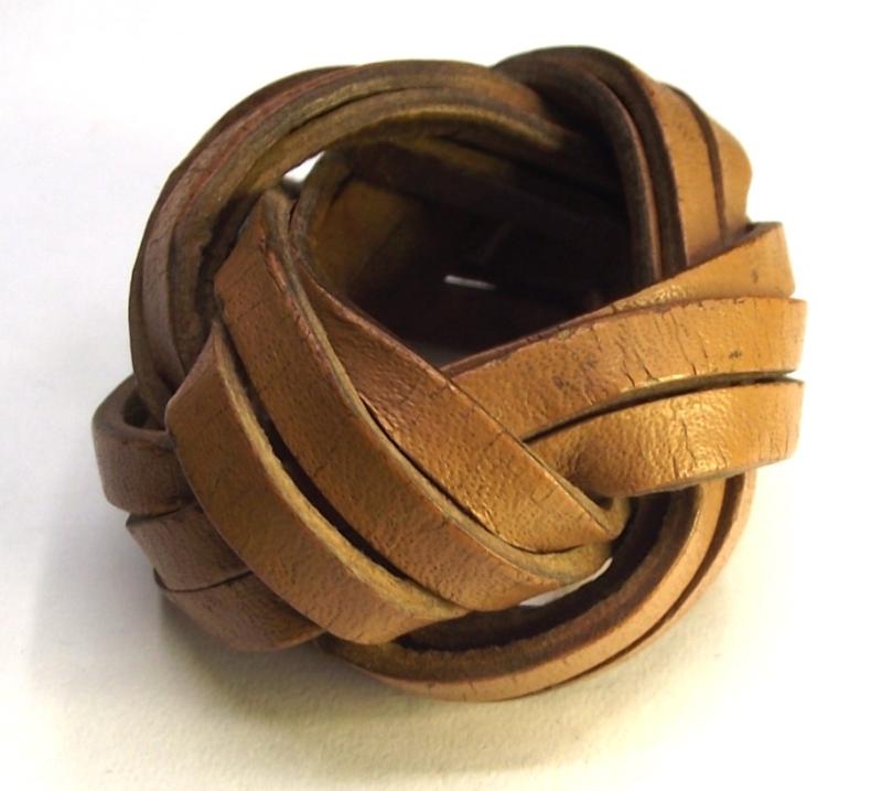 Hitler Youth Neck Scarf Leather Woggle.