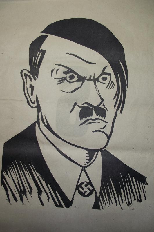 Wartime Anti-Hitler Paper Targets.