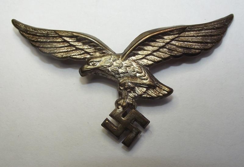 WW2 German Luftwaffe Tropenhelm Eagle.