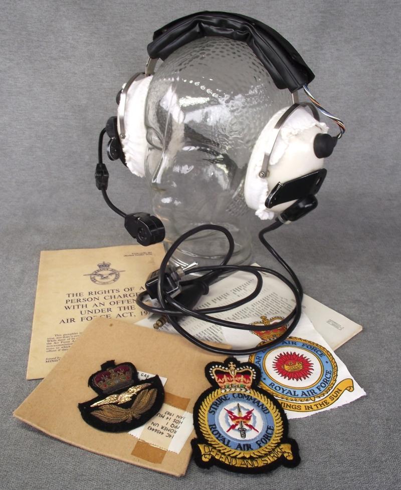 REDUCED PRICE...RAF Amplivox-Racal Aircraft Headset Avionics and Miscellaneous.