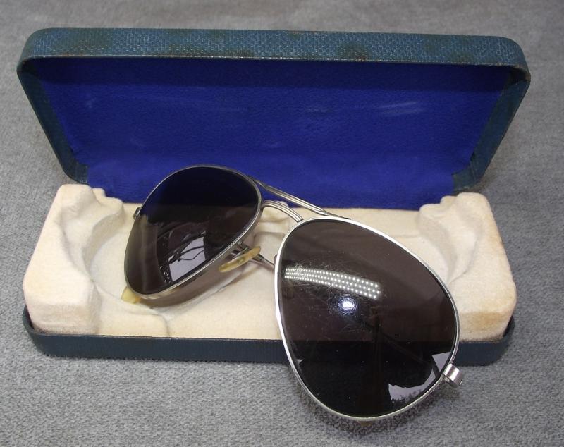 Cased RAF MK-14 Spectacles.