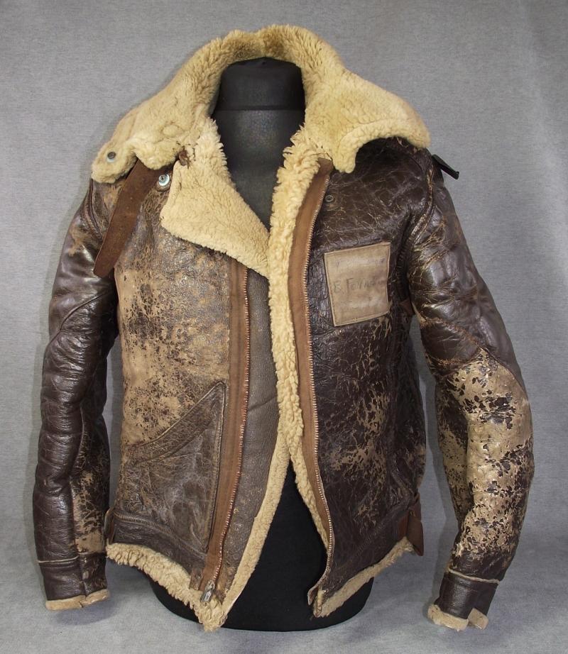 USAAF B-3 Shearling Leather Flight Jacket.