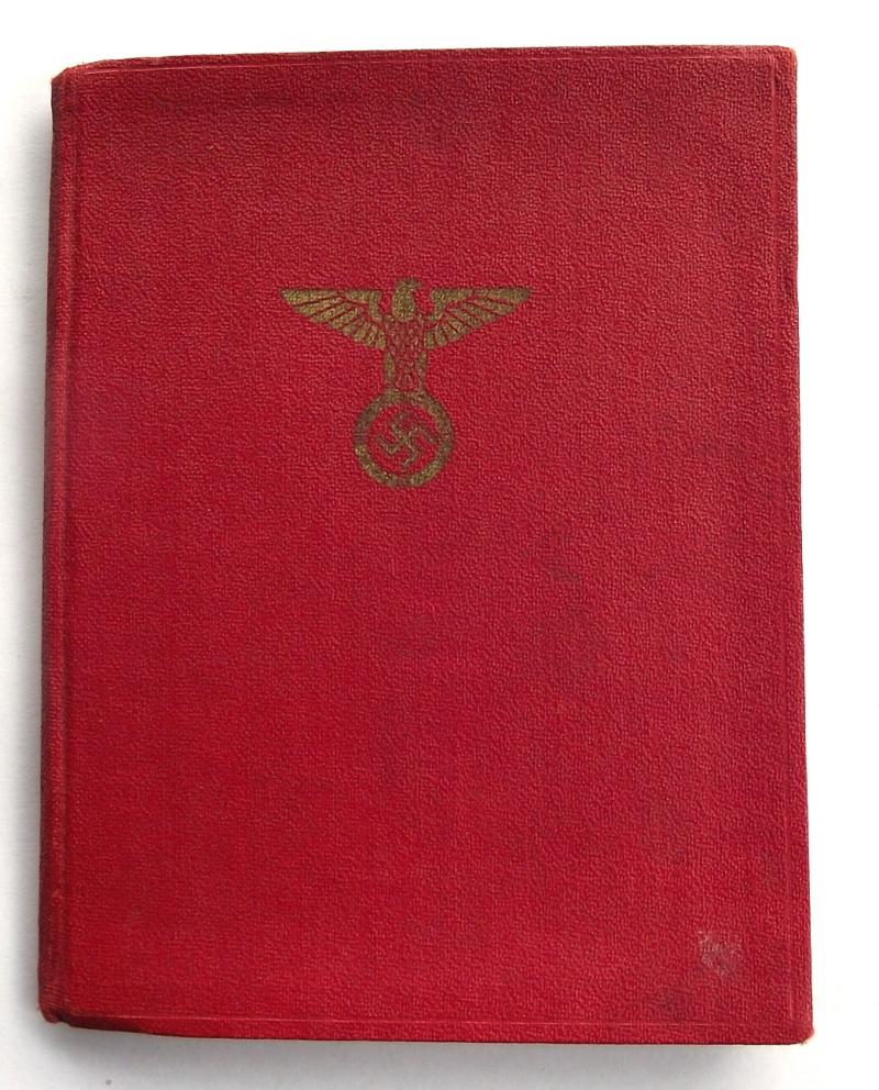 NSDAP Membership Party Book.