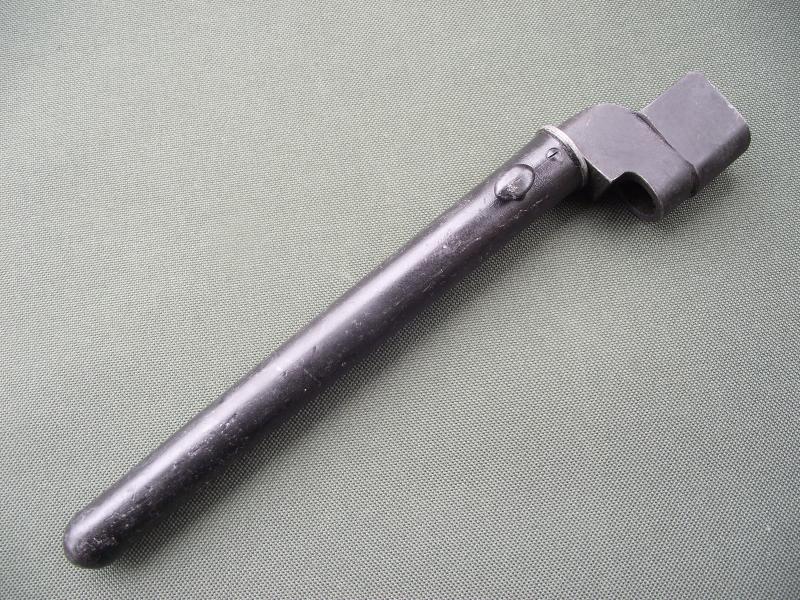 WW2 British No4 MKII Bayonet. Simplified with Plastic MKIII Scabbard.