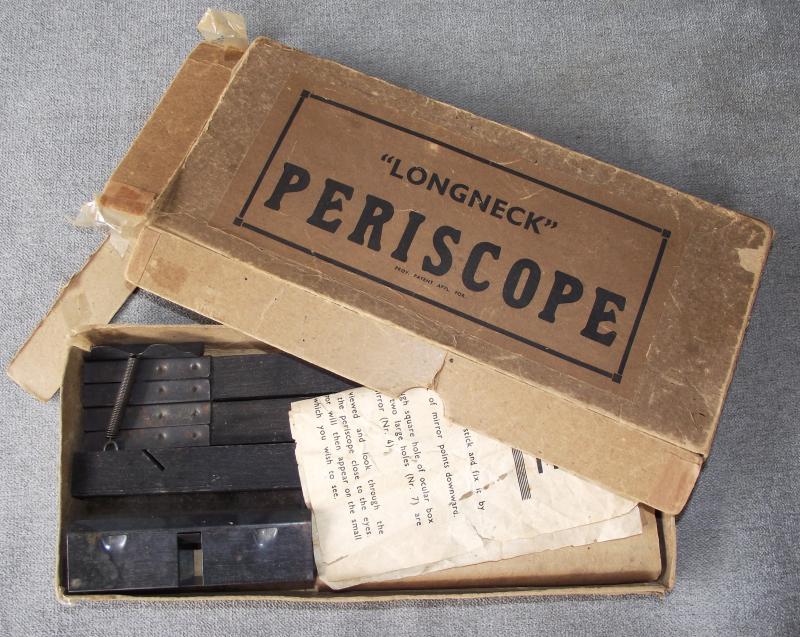 WW1 Boxed ''Longneck'' Periscope. T.Westerman, London.