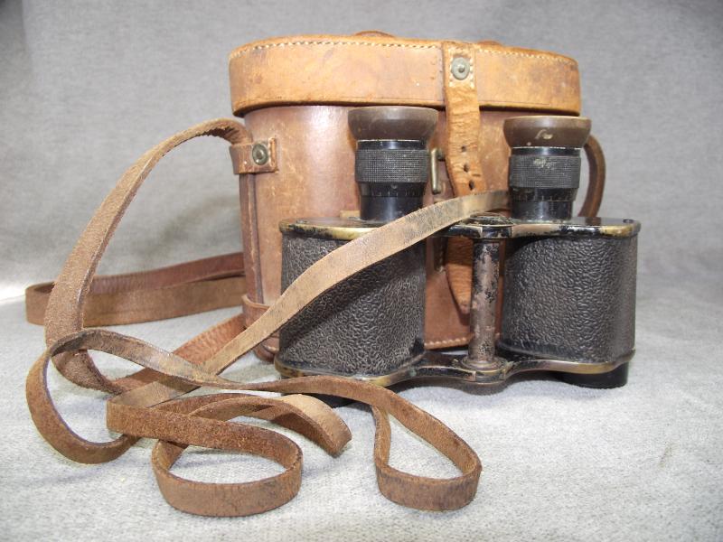 1922 Dated Indian Army Ross No3 MKI Cased Binoculars.