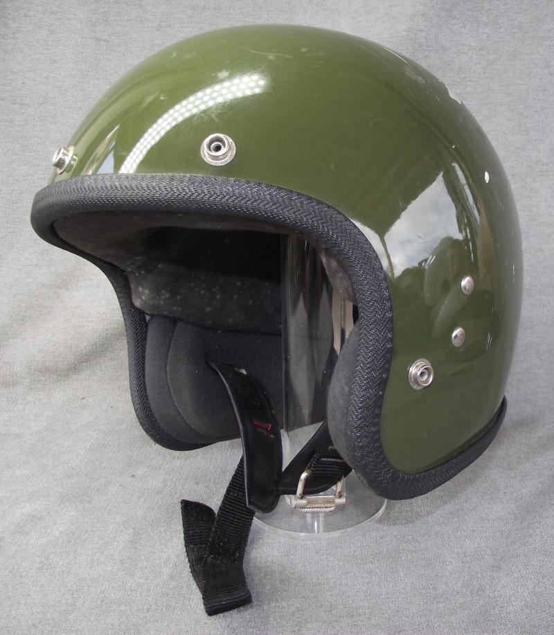 British Army Cromwell Motor Cyclist Helmet MK 3A.