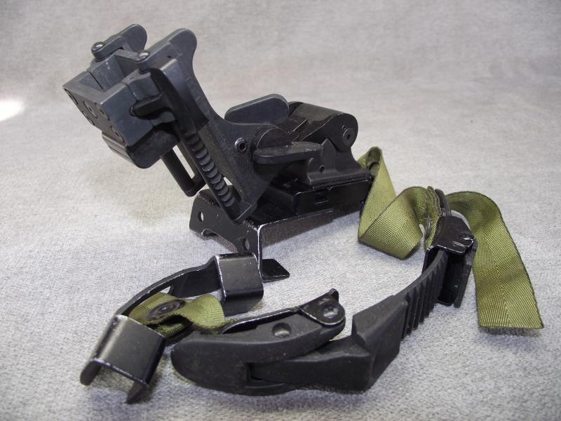 British Helmet Mount with Full Back Strap.