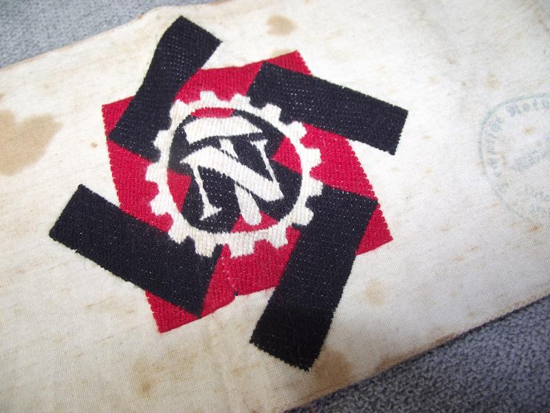 WW2 German Teno Members Armband.