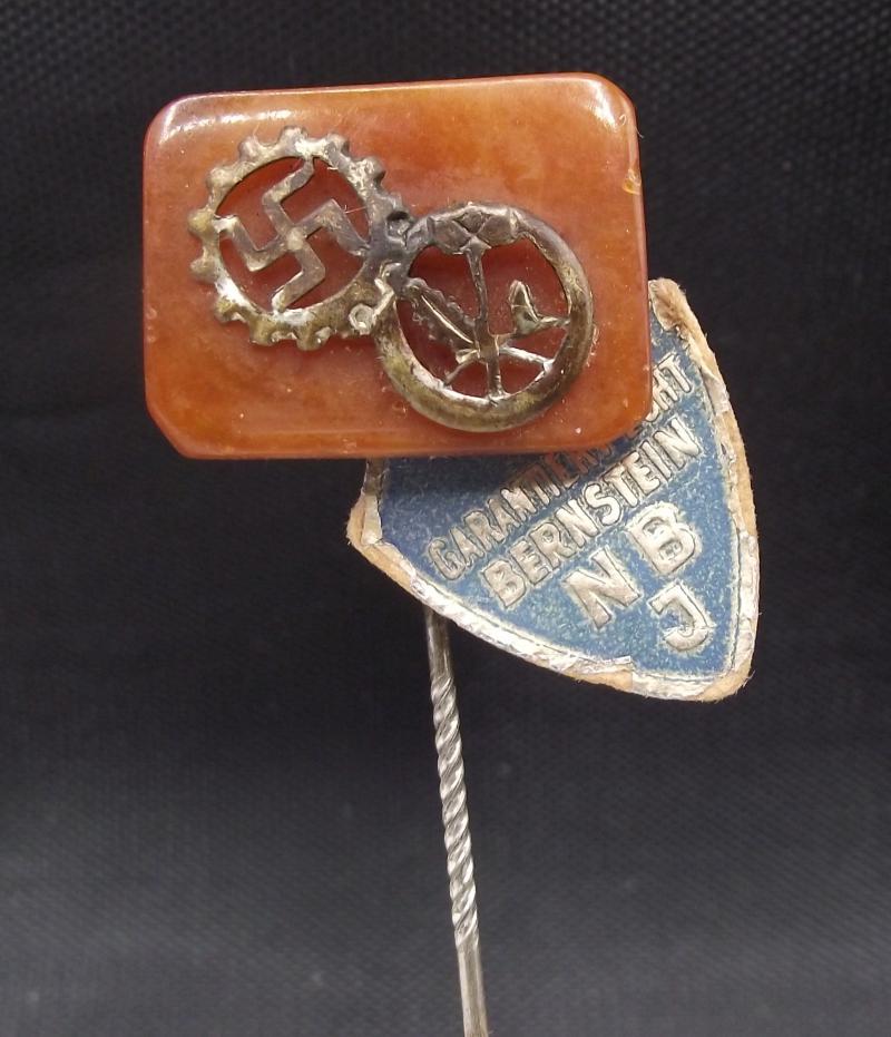 WW2 German Stick Pin. German Handicrafts ,NBJ.