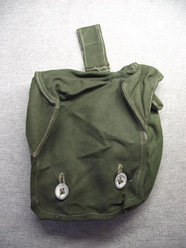 WW2 German Gas Mask Filter Carrying Pouch.