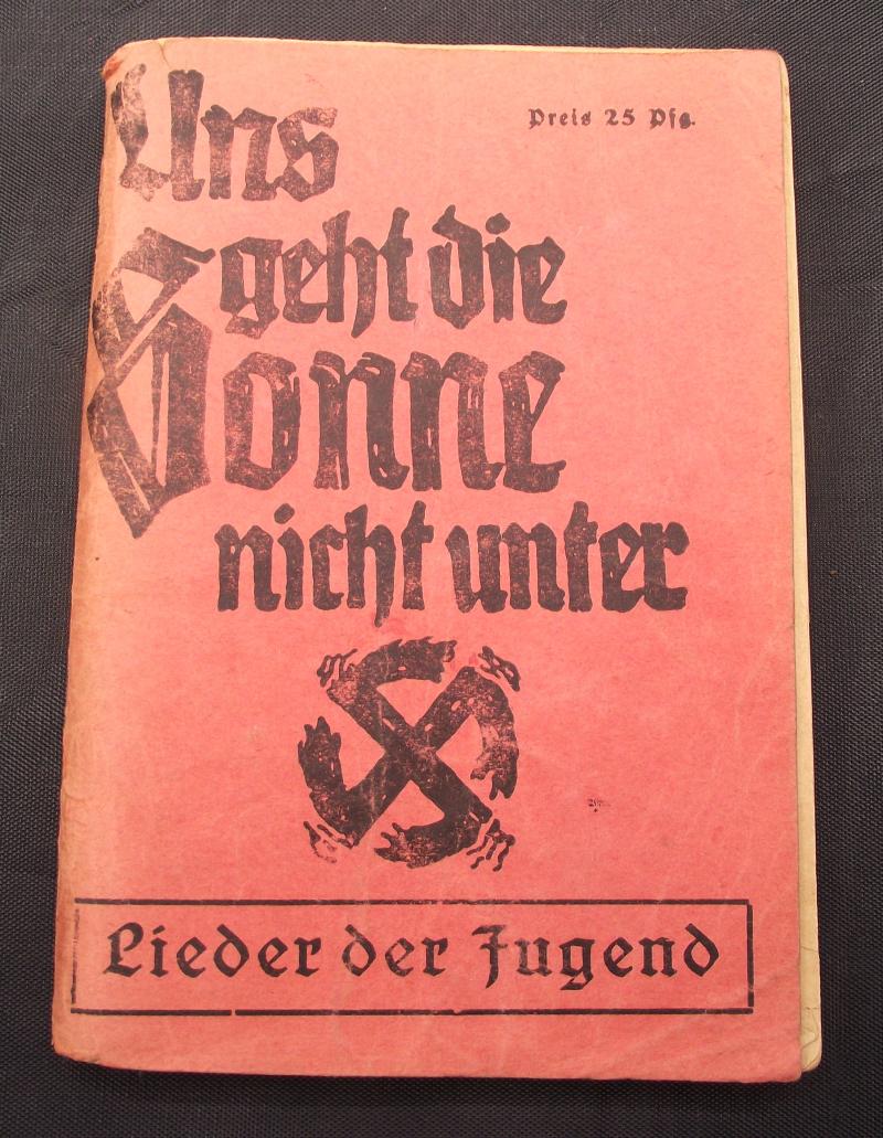 Hitler Youth Song Book.