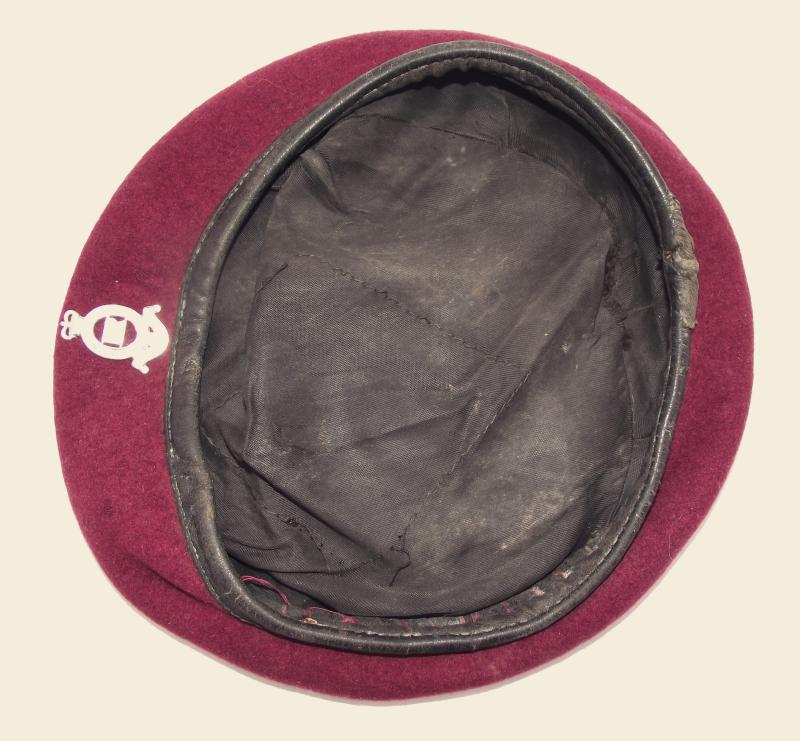 Royal Horse Artilley Maroon Para Beret.