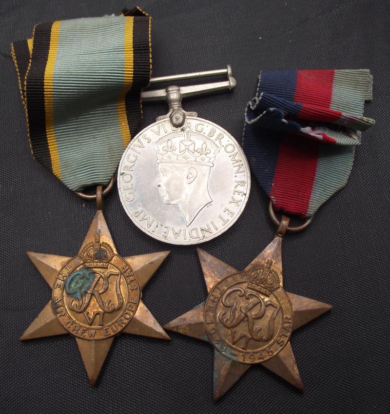 WW2 RAF Aircrew Europe Medal Group.