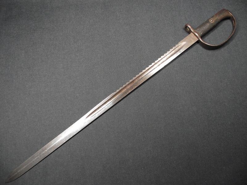 1879 Pattern Martini Henry Sawback Bayonet.