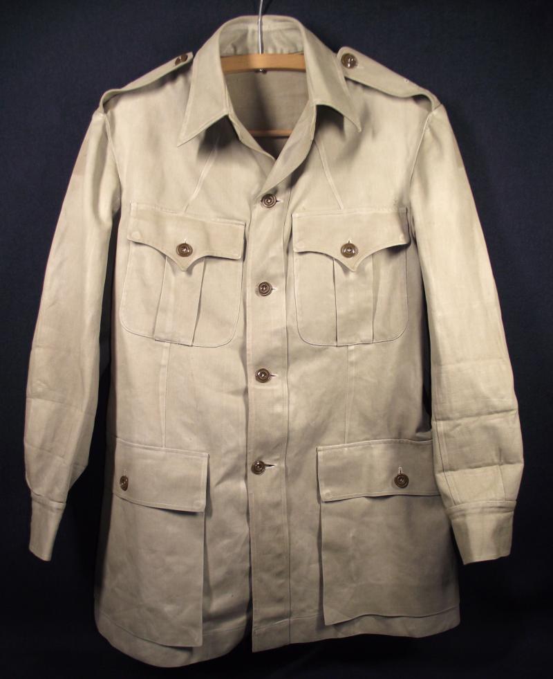 WW2 British Officers Private Purchase KD Service Tunic.