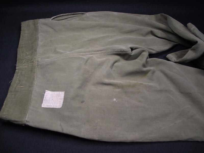 1945 Dated British Trousers, Overalls, Denim.